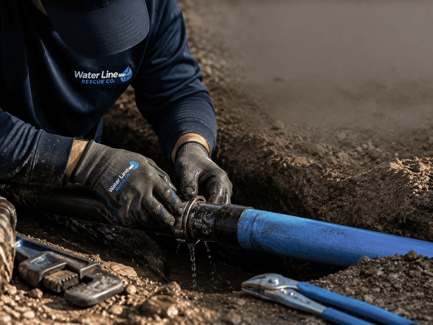 Why choose Water Line Repair in Mccracken, KS